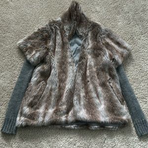 Fun faux fur jacket